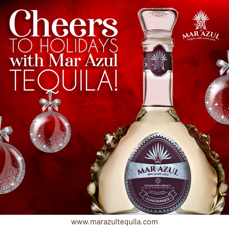Mar Azul Tequila Crafted with Passion and Excellence Premium 100 Agave Tequilas